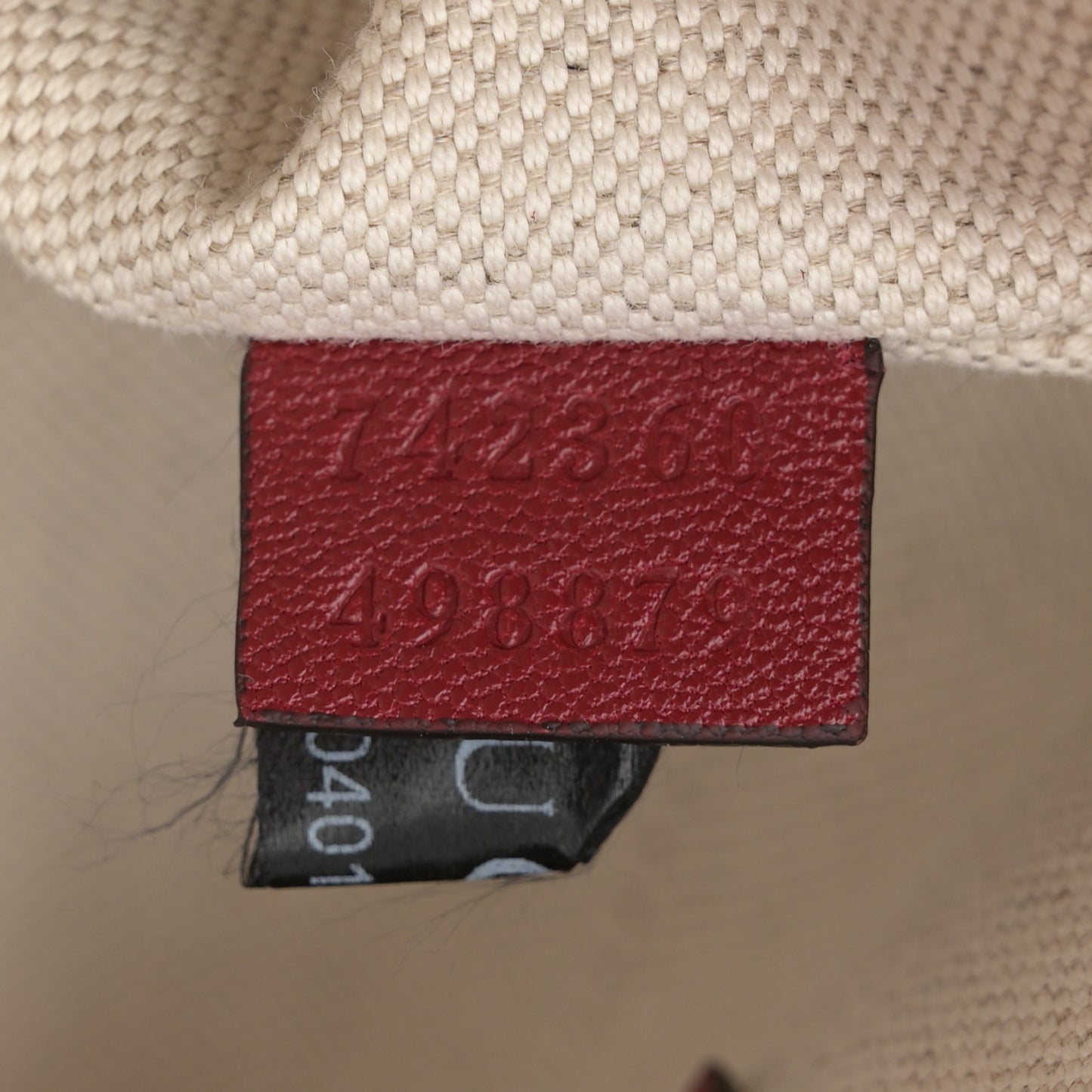 Sakai Be Green Calfskin Diagonal Stitched Small Blondie Shoulder Bag Rosso