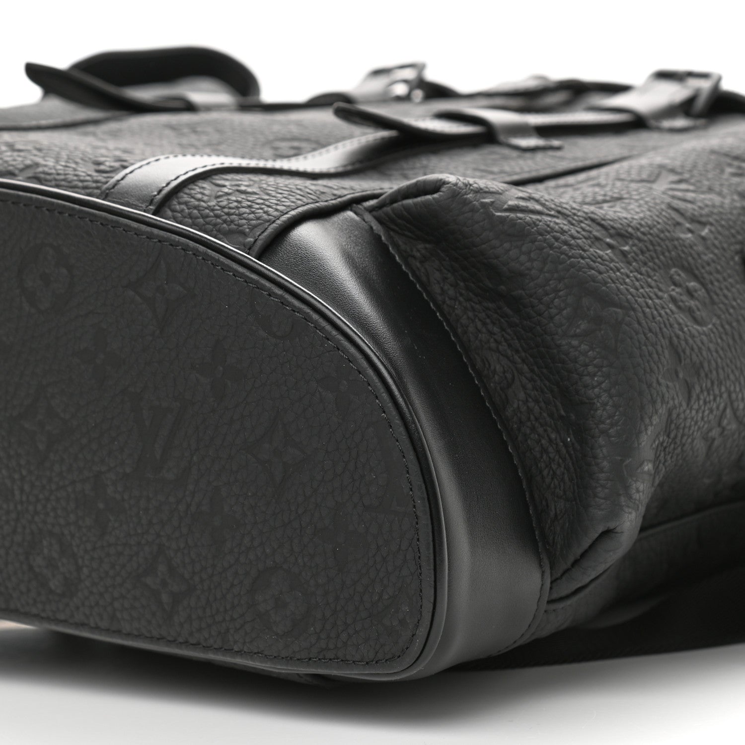 Louis Vuitton Taurillon Monogram Christopher MM Backpack Black 9 of 9