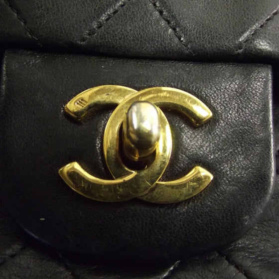 Lambskin Small Double Flap Bag