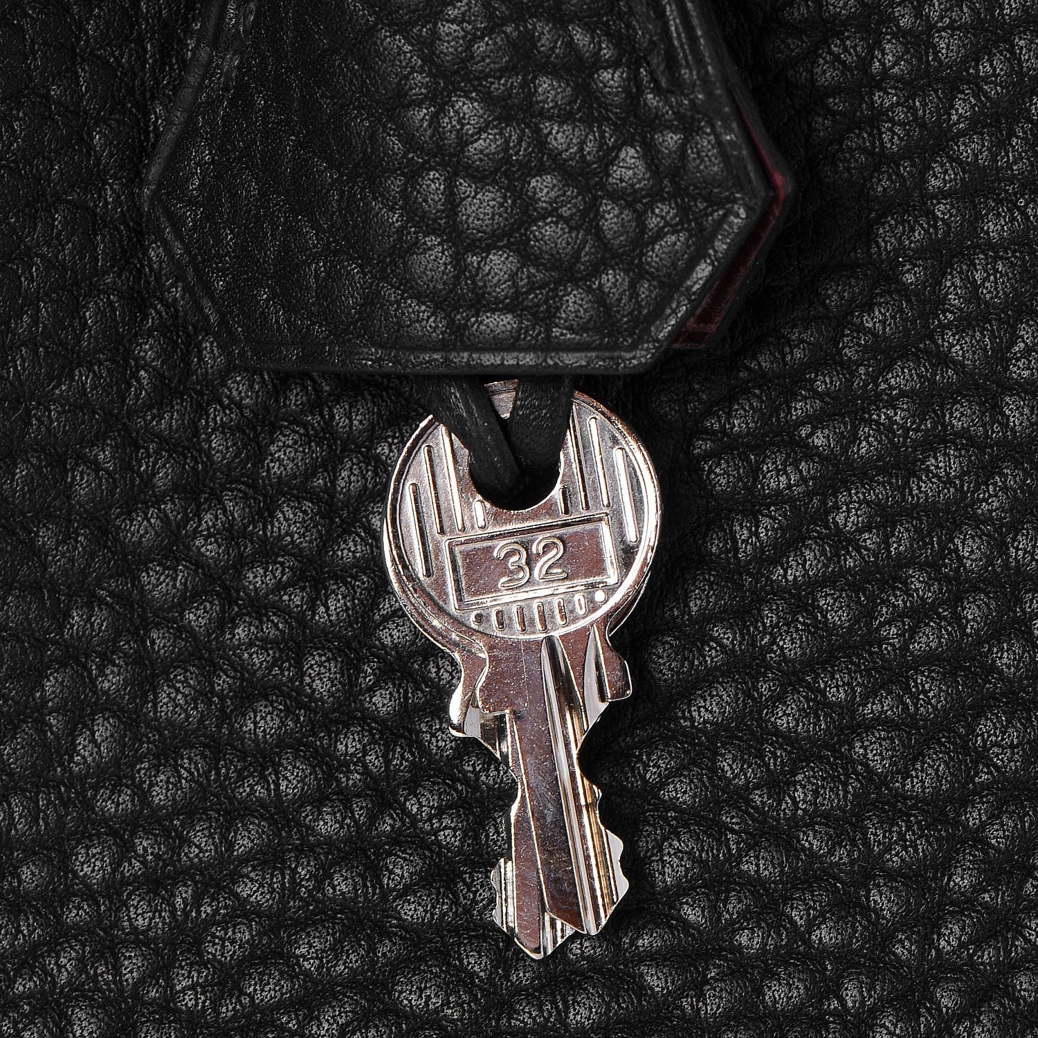 Hermes Fjord Horseshoe Kelly Retourne 40 Black Rouge H 10 of 34