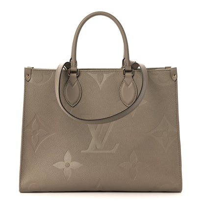 Louis Vuitton Empreinte Monogram Giant Onthego MM Tourterelle 1 of 9