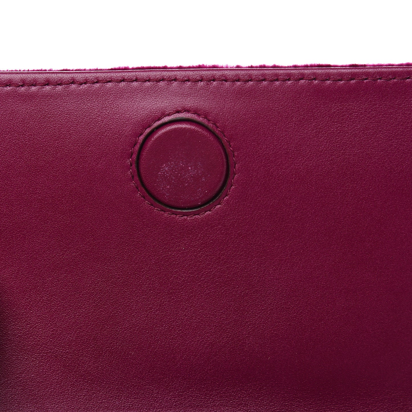 Velvet Matelasse GG Marmont Mini Bag Fuchsia Violet Cyclamen