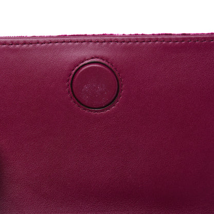 Gucci Velvet Matelasse GG Marmont Mini Bag Fuchsia Violet Cyclamen 6 of 12