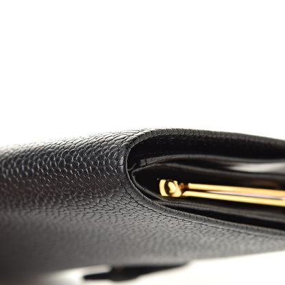 Chanel Caviar Timeless CC French Wallet Black 13 of 14