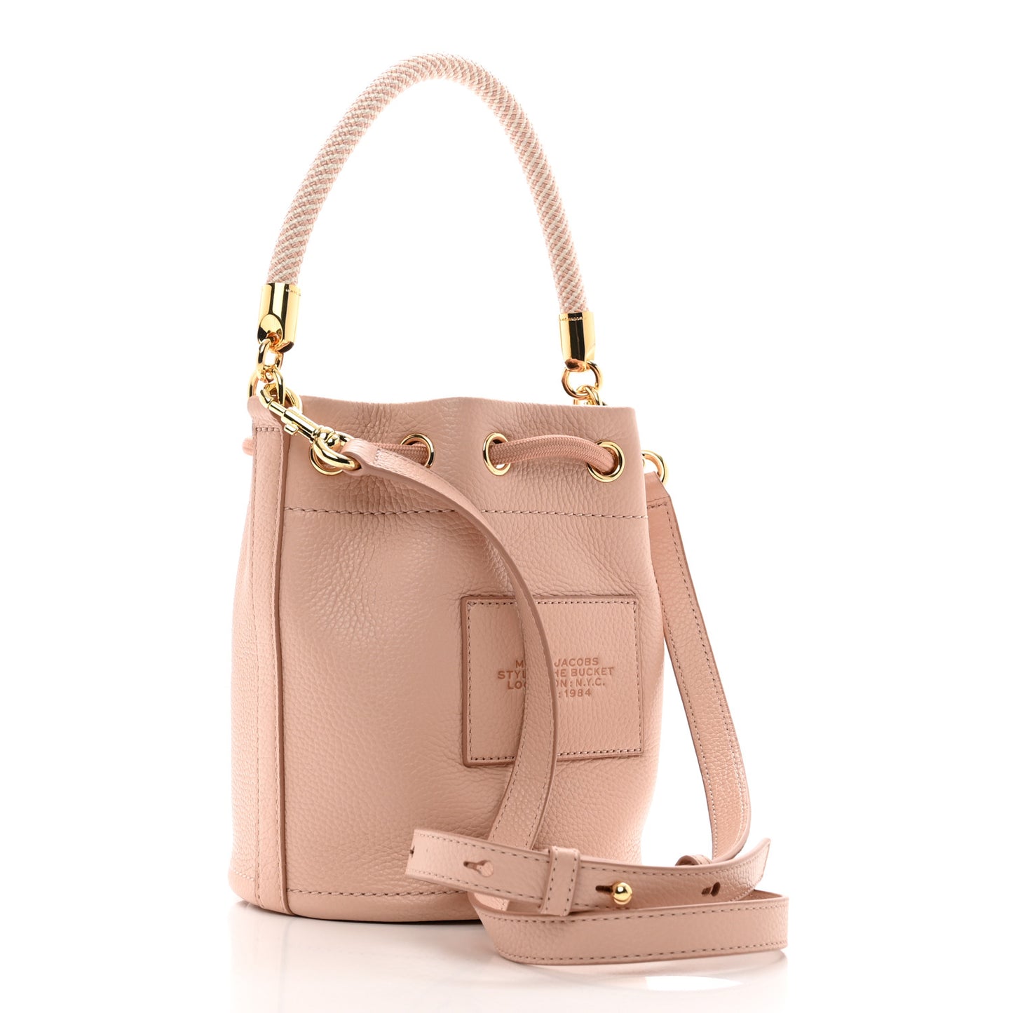 Grained Calfskin The Bucket Bag Powder