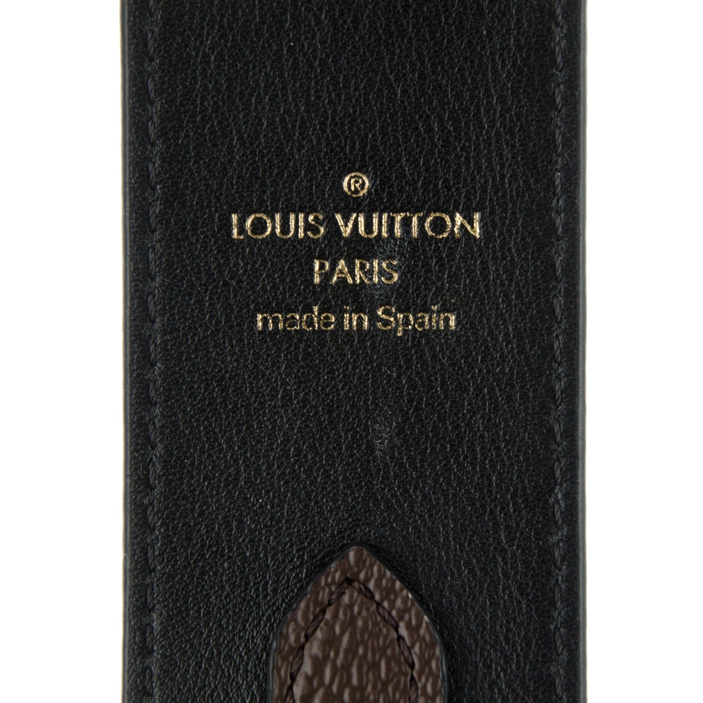 Monogram Bandouliere Shoulder Strap Black