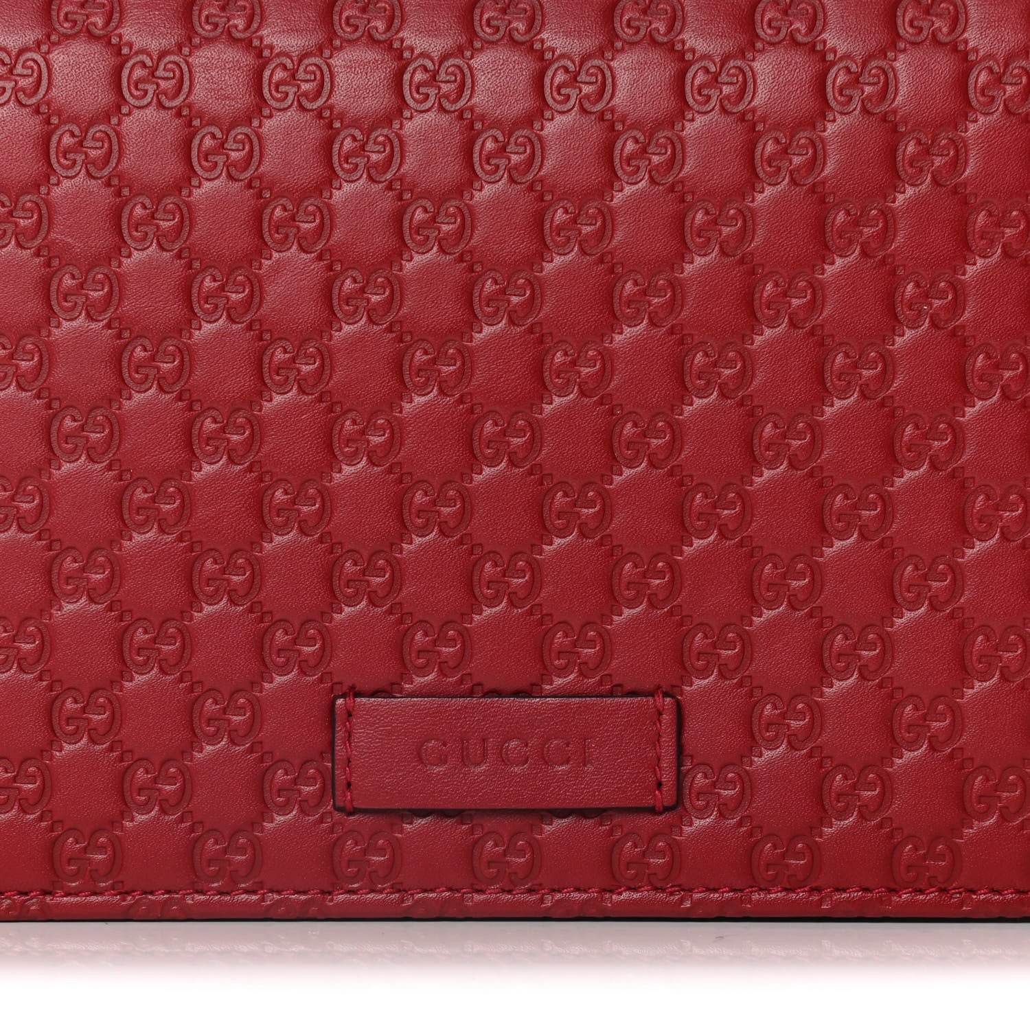 Gucci Microguccissima Crossbody Wallet Red 6 of 11
