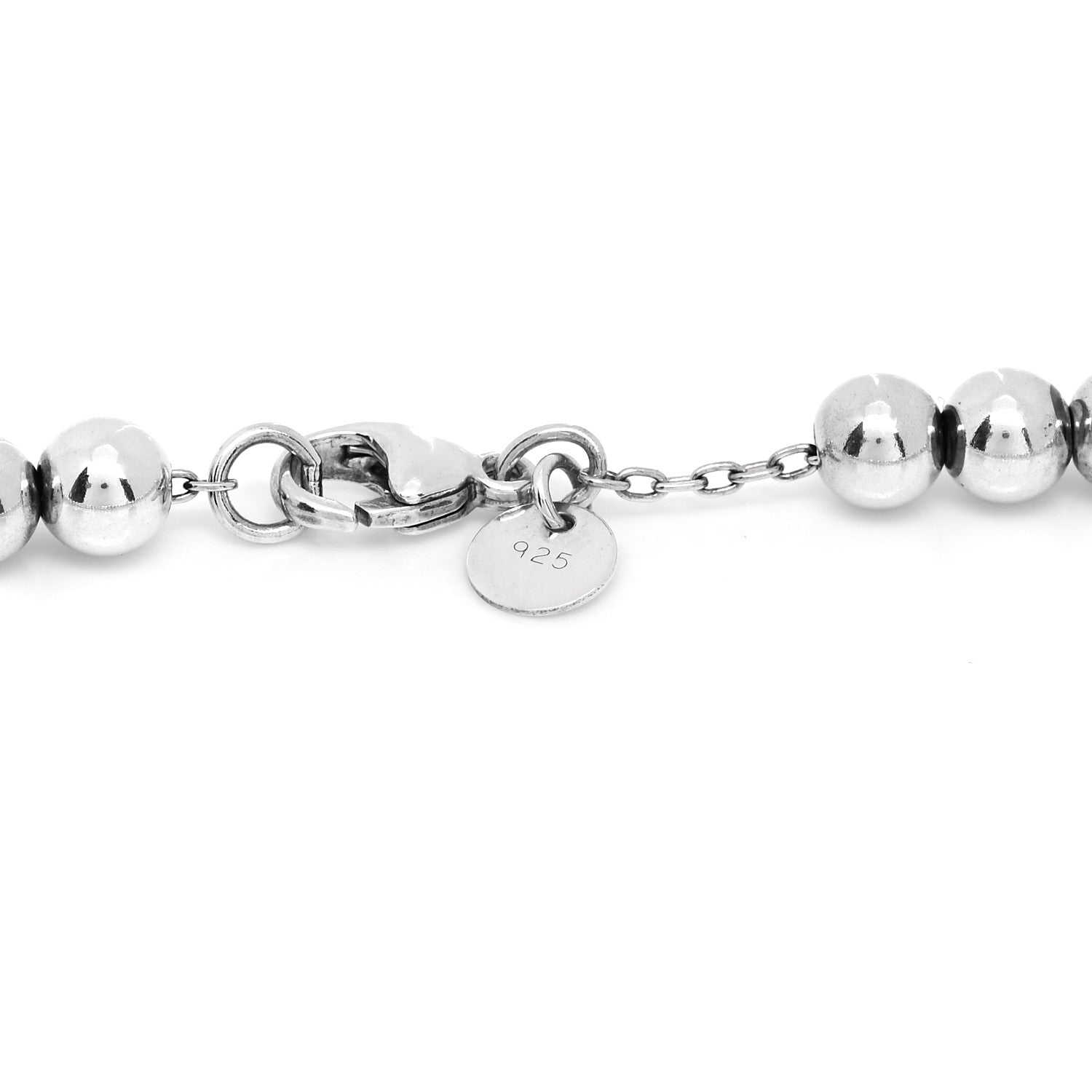 Tiffany Sterling Silver HardWear Graduated Ball Necklace 5 of 6