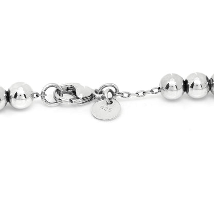 Tiffany Sterling Silver HardWear Graduated Ball Necklace 5 of 6