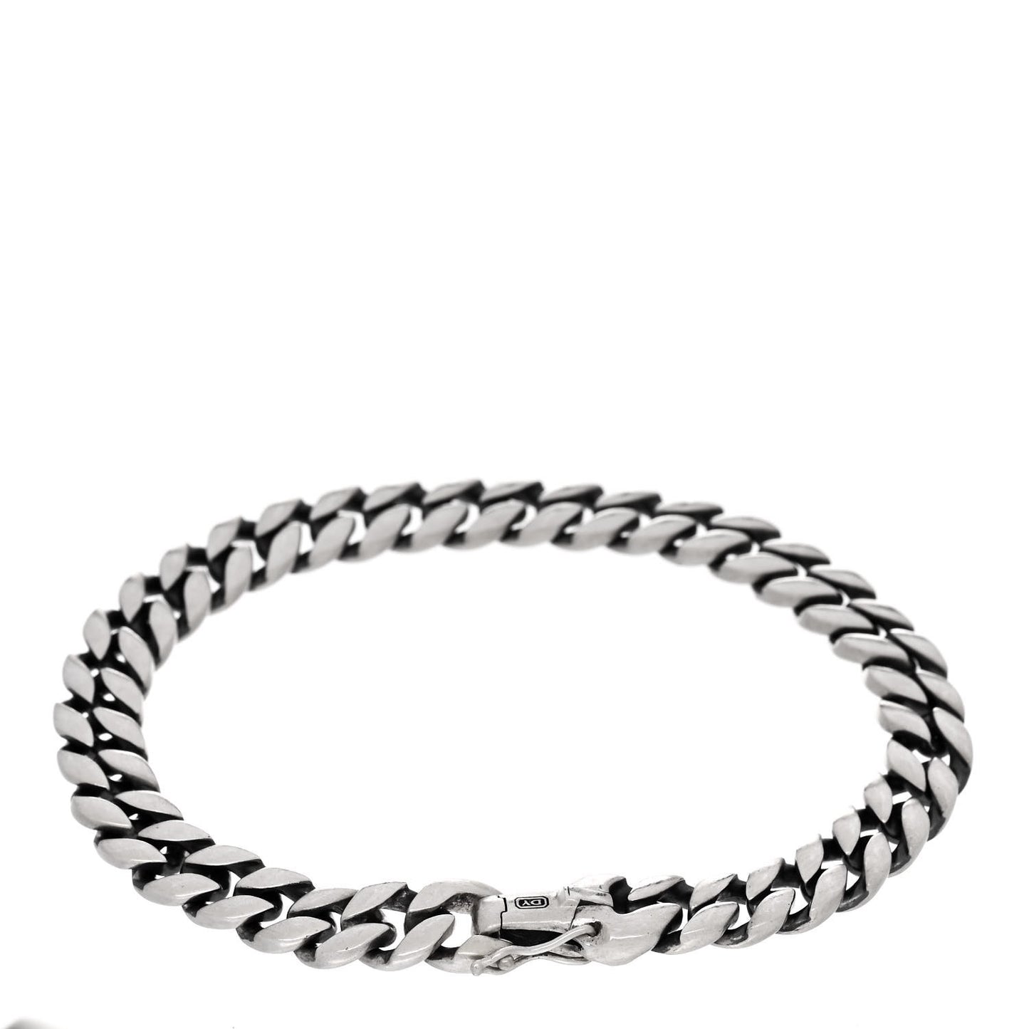 Sterling Silver 11.5mm Curb Chain Bracelet