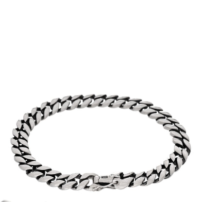 David Yurman Sterling Silver 11.5mm Curb Chain Bracelet 2 of 3