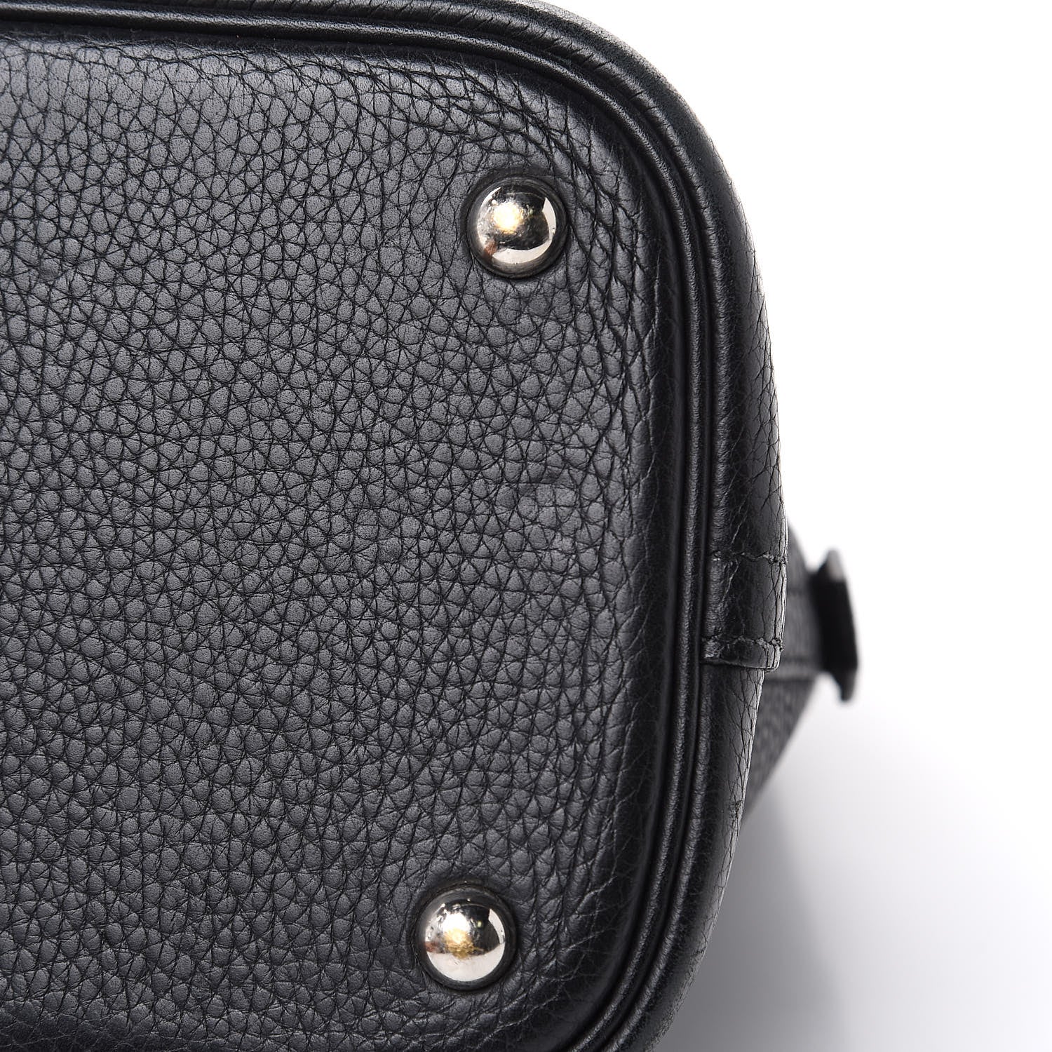 Hermes Taurillon Clemence Bolide 35 Black 11 of 17