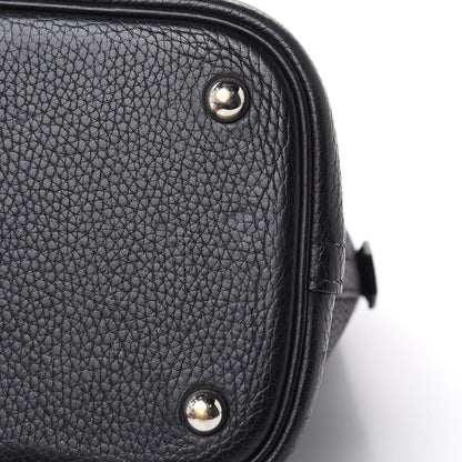 Hermes Taurillon Clemence Bolide 35 Black 11 of 17