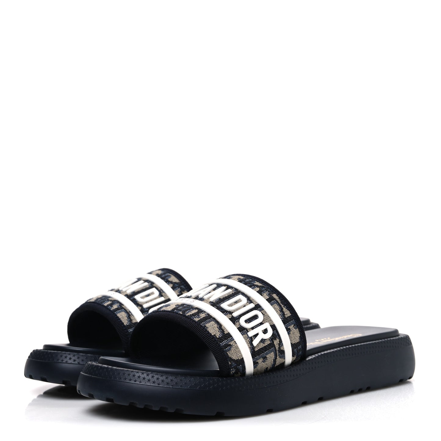 Oblique D-Way Platform Sandals 38.5 Blue