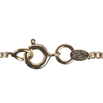 Chanel CC Heart Necklace Gold 6 of 6