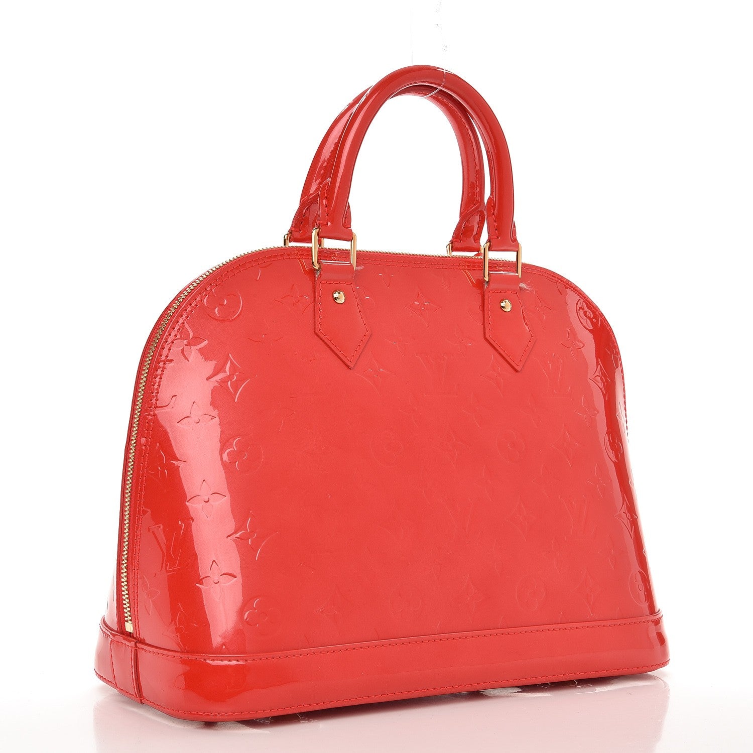 Louis Vuitton Vernis Alma PM Rouge Grenadine 3 of 7