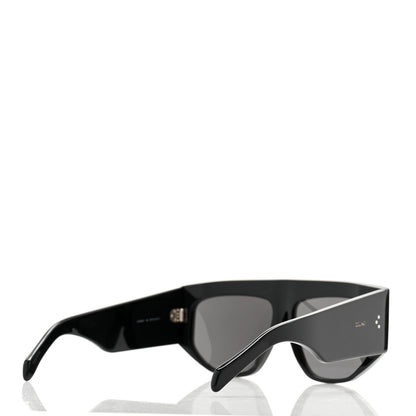Celine Acetate Flat Top Rectangular Sunglasses CL40106I Black 4 of 6