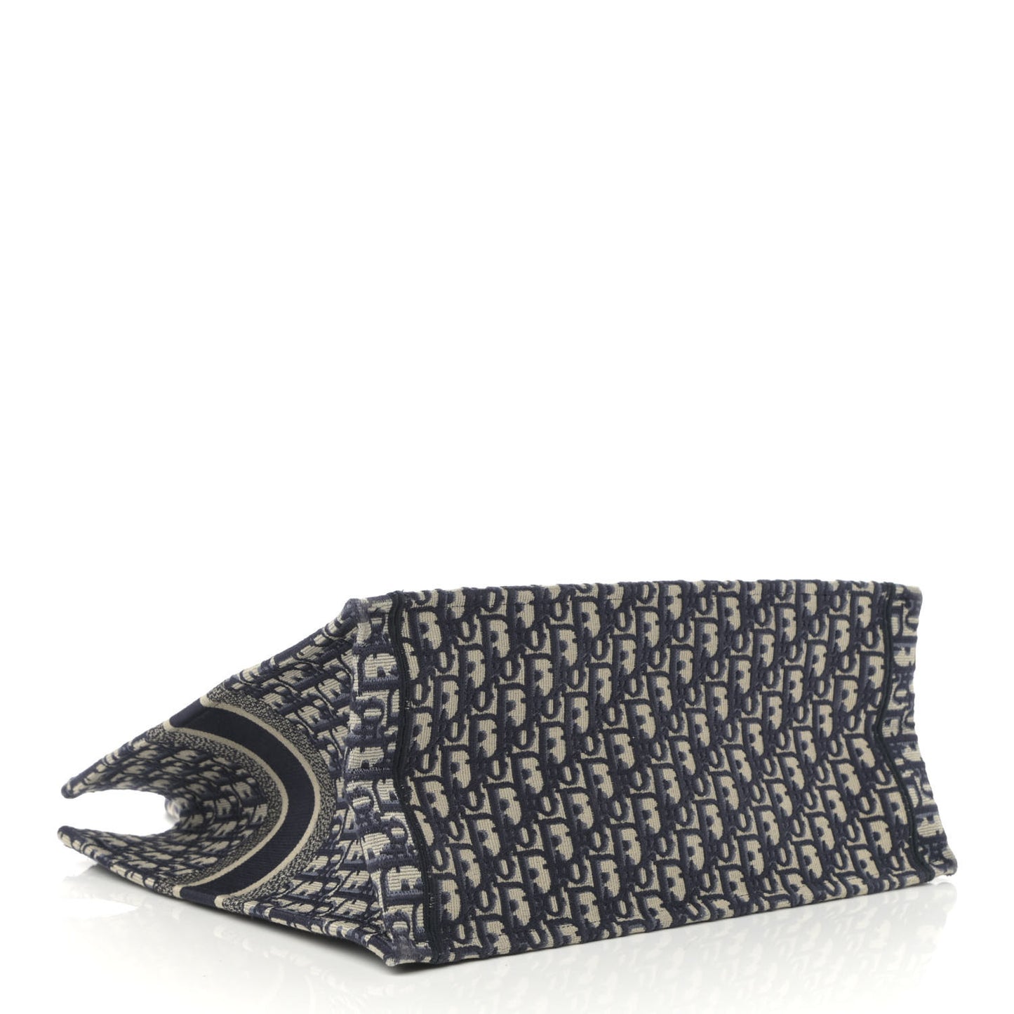 Oblique Large Book Tote Blue Multicolor
