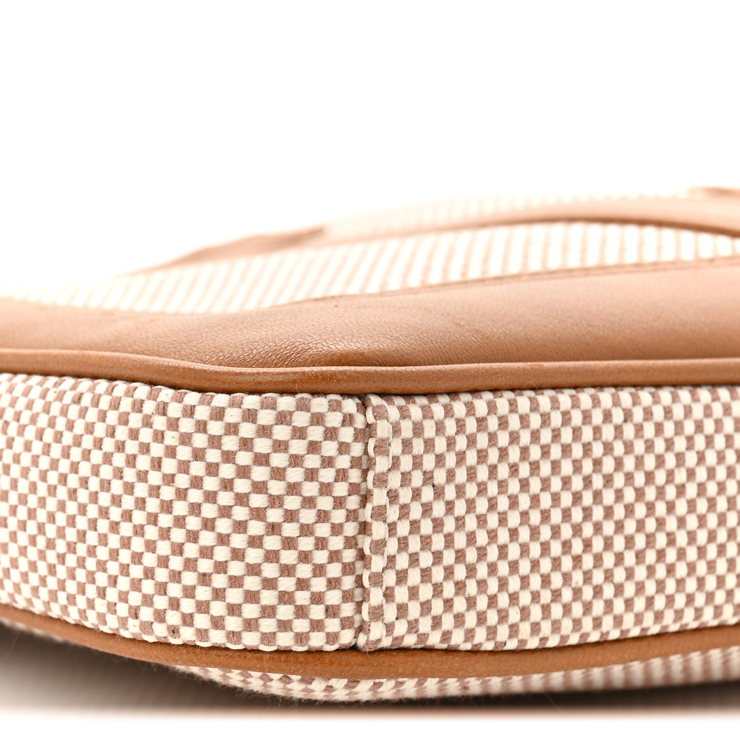 Nappa Canvas Small Viva Superstar Shopping Tote Natural Spice