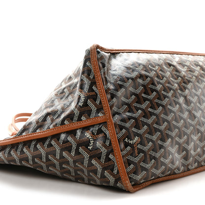 Goyard Goyardine Reversible Anjou GM Black Gold 9 of 17