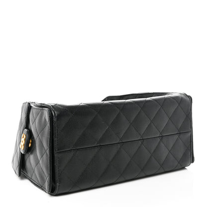 Chanel Caviar Quilted Small Chanel 25 Handbag Black 4 of 11