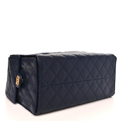 Chanel Caviar Quilted Medium Chanel 25 Handbag Dark Navy 4 of 10