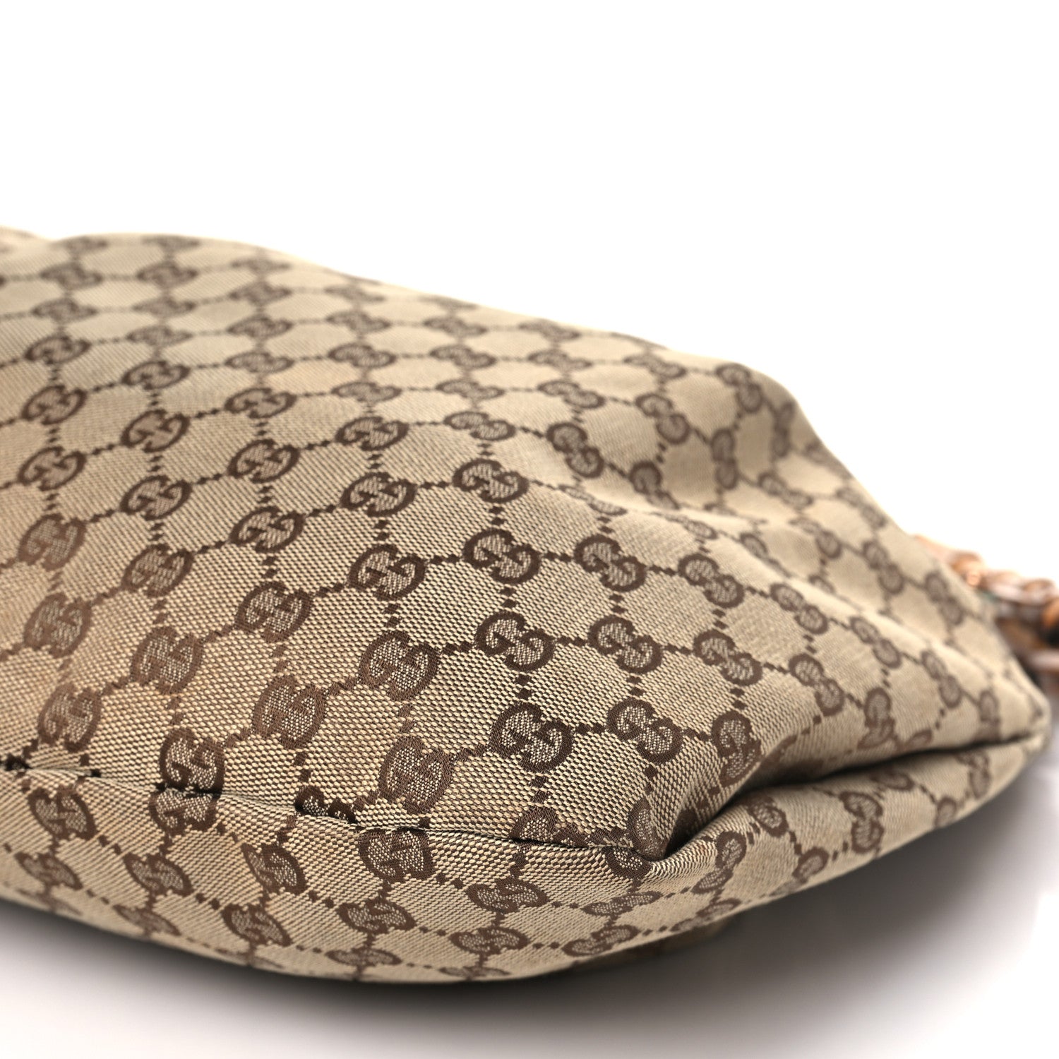 Gucci Monogram Bamboo Top Handle Bag Turquoise 9 of 9