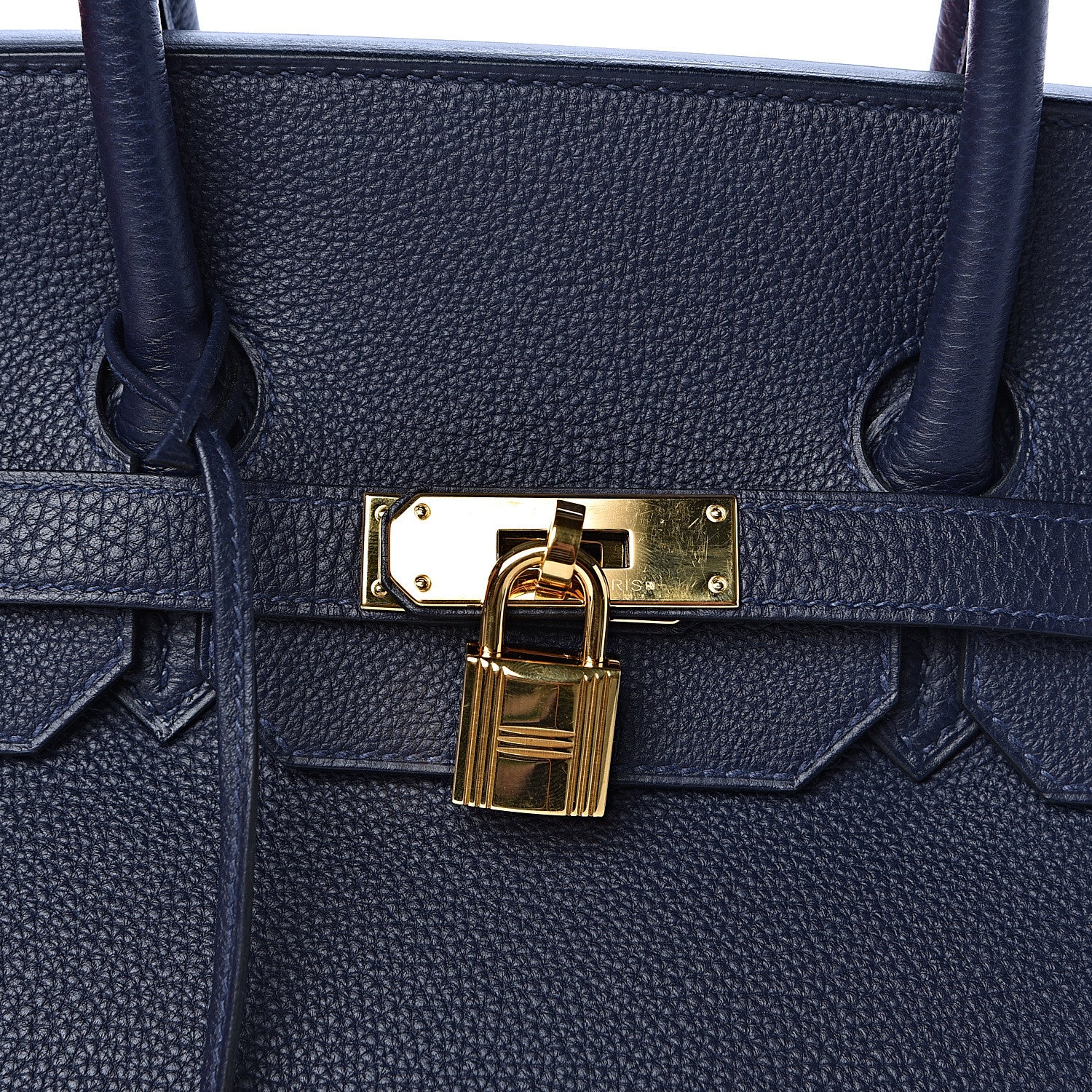 Hermes Togo Birkin 35 Bleu Nuit 33 of 34