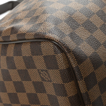 Louis Vuitton Damier Ebene Keepall Bandouliere 55 10 of 12