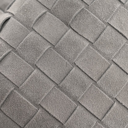 Bottega Veneta Suede Intrecciato Small Hop Sterling 12 of 12