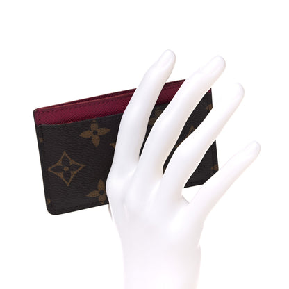 Louis Vuitton Monogram Card Holder Fuchsia 2 of 9