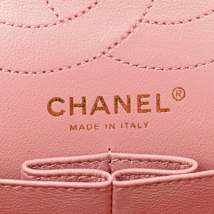 Chanel Aged Calfskin Chevron Quilted 2.55 Reissue 226 Flap Light Pink 6 of 17