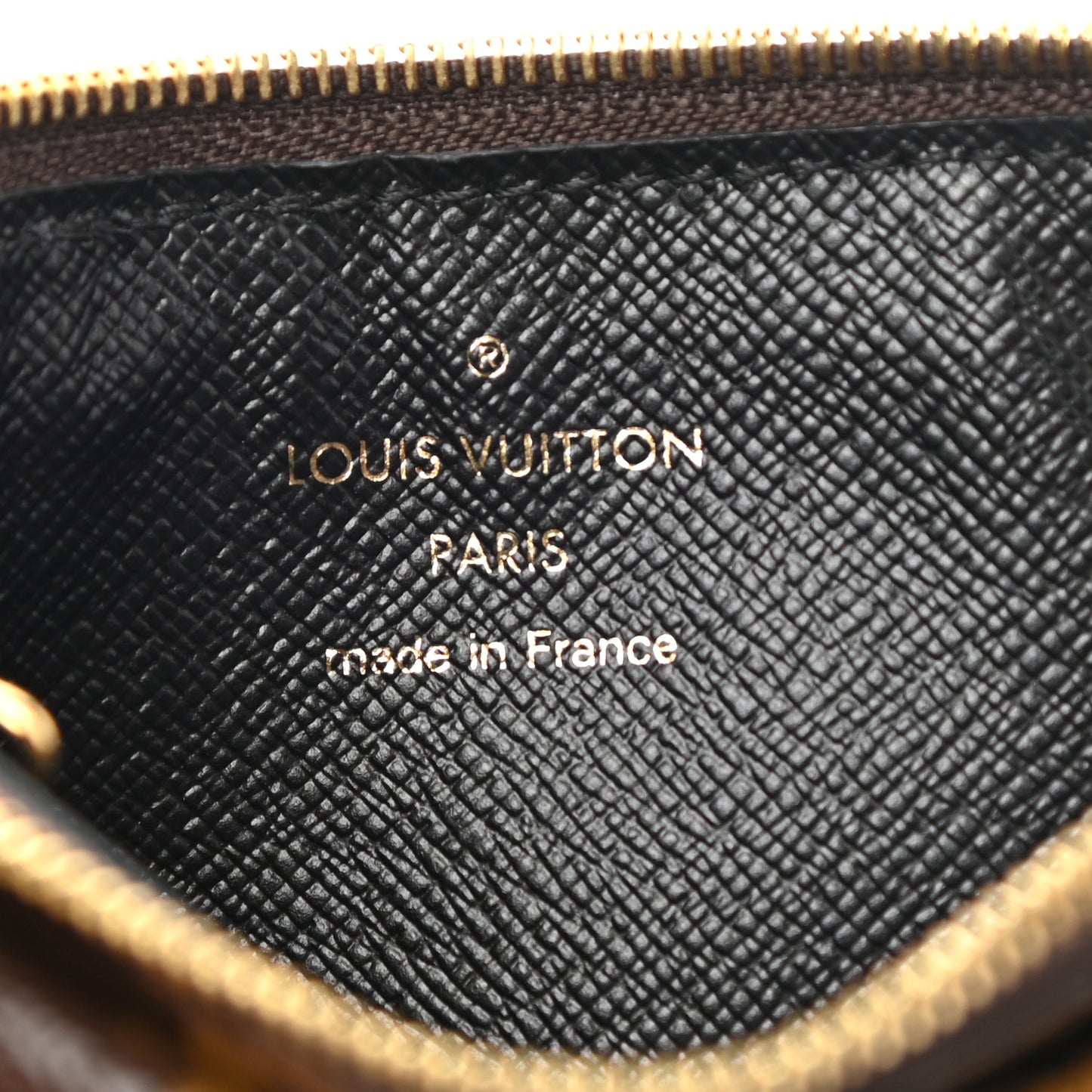 Monogram Recto Verso Card Holder Black