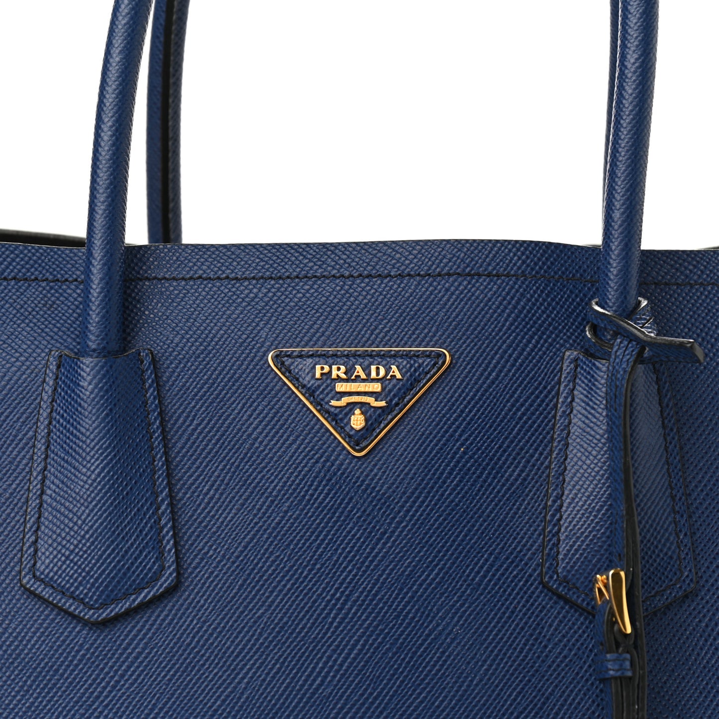 Saffiano Cuir Medium Double Bag Inchiostro