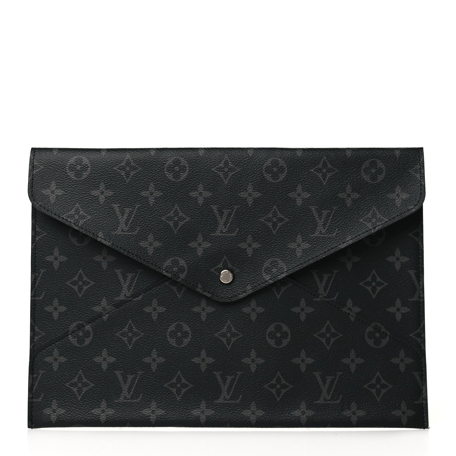 Louis Vuitton Monogram Eclipse Envelope Case 1 of 7