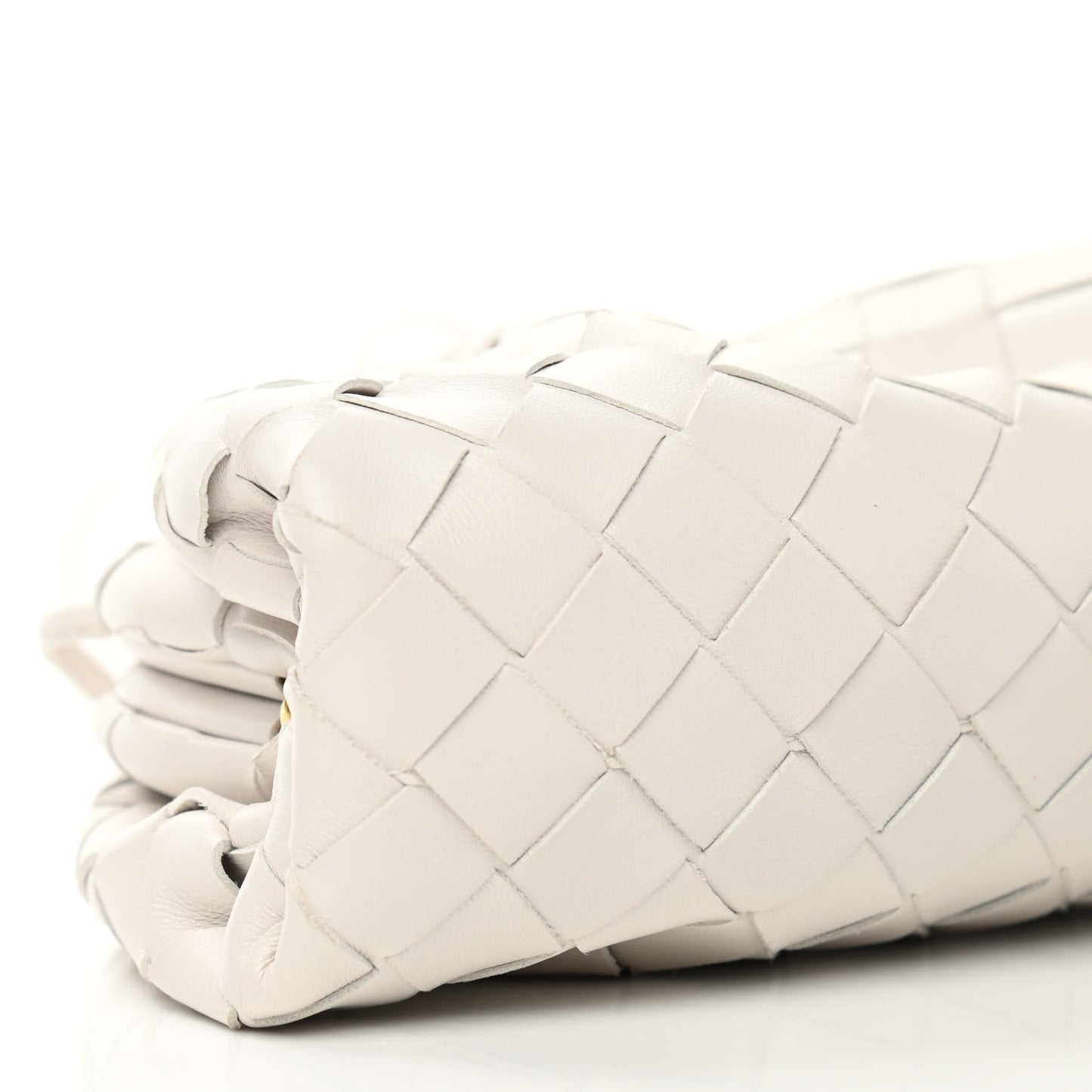 Nappa Intrecciato The Mini Pouch Chalk