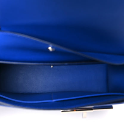 Hermes Epsom Verrou 21 Bleu Electrique 5 of 10