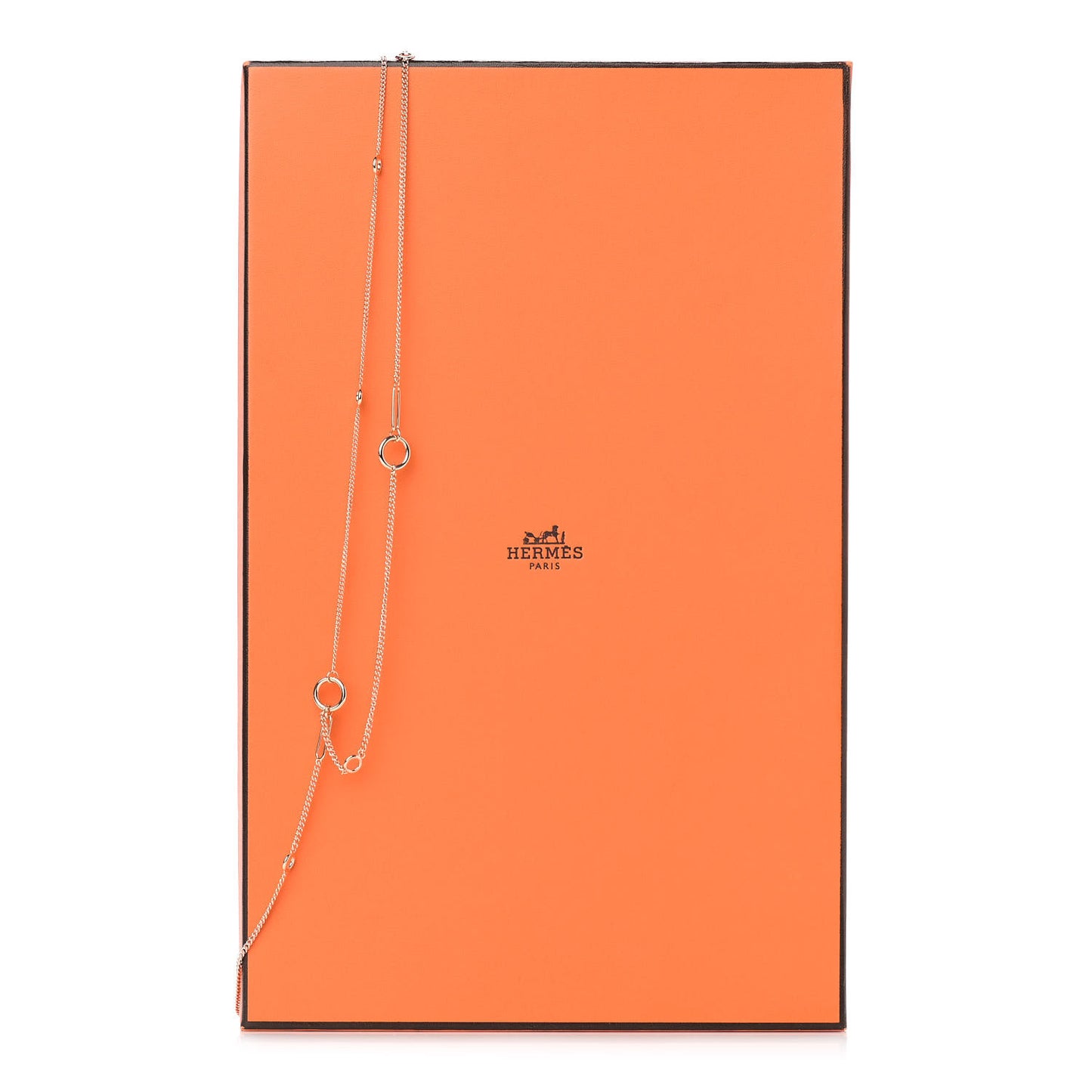 18K Rose Gold Echappee Extra Long Necklace