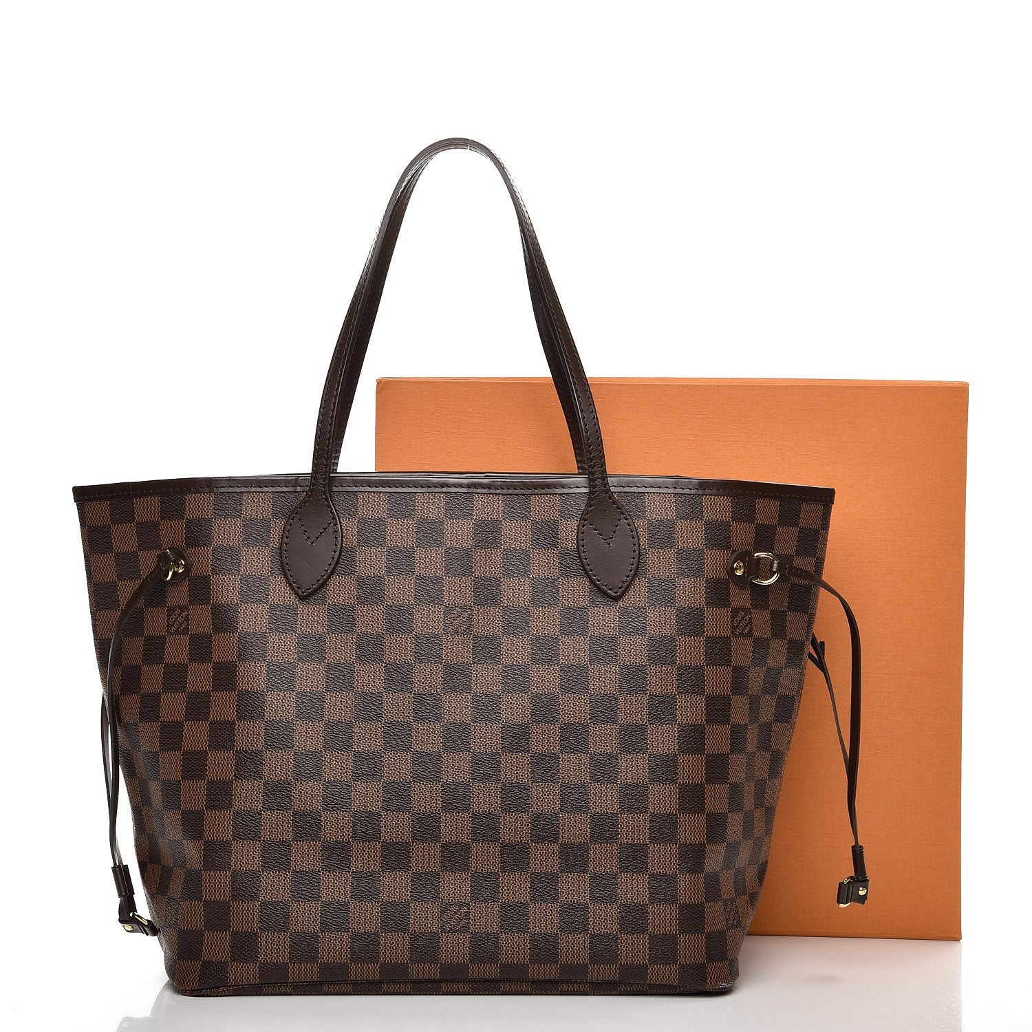 Louis Vuitton Damier Ebene Neo Neverfull MM Rose Ballerine 9 of 15