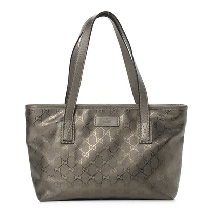 Gucci Imprime Monogram Small Joy Tote Pewter 1 of 16