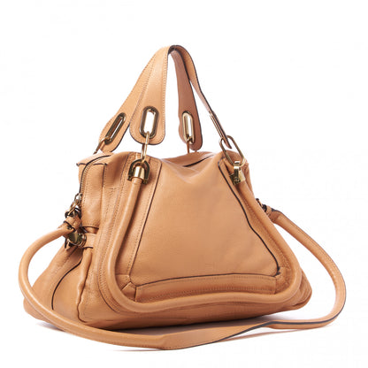 Chloe Calfskin Medium Paraty Light Tan 2 of 7