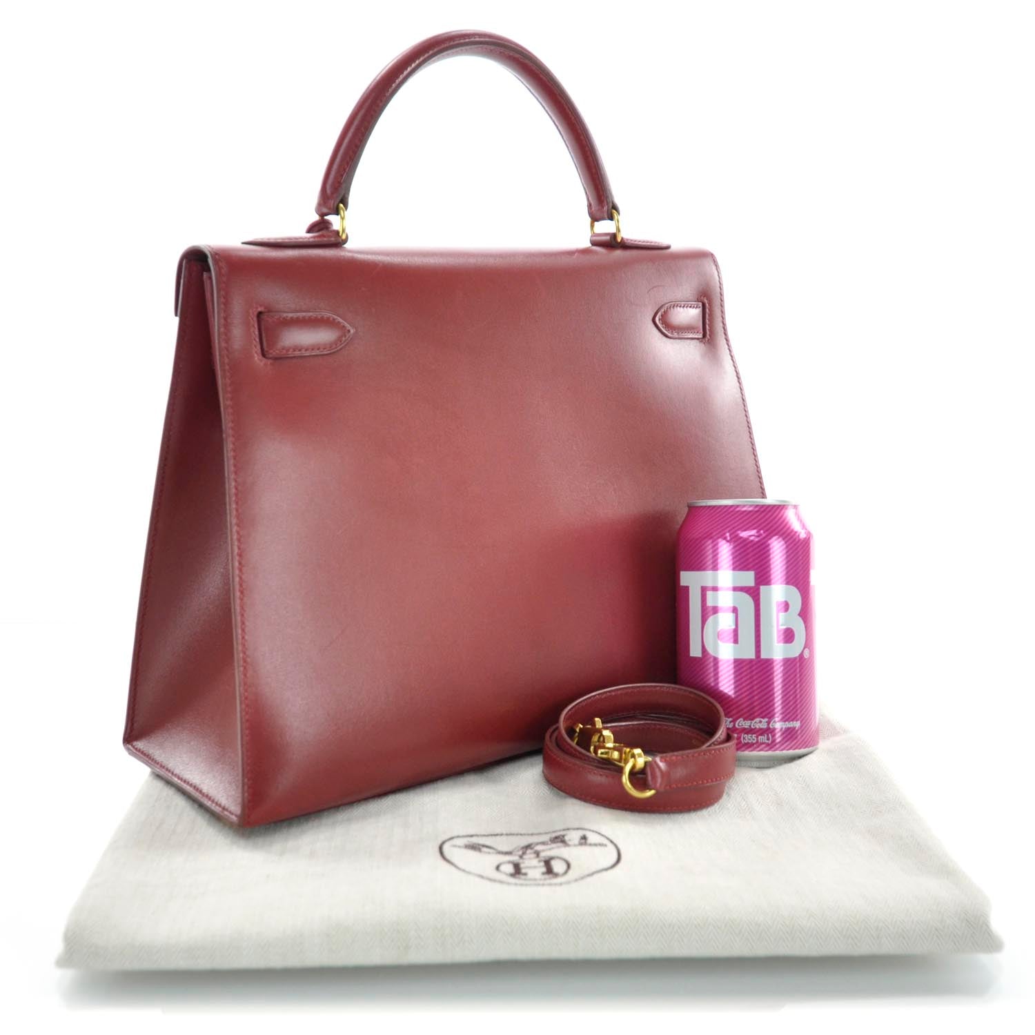 Hermes Box Kelly Sellier 32 Rouge 3 of 10