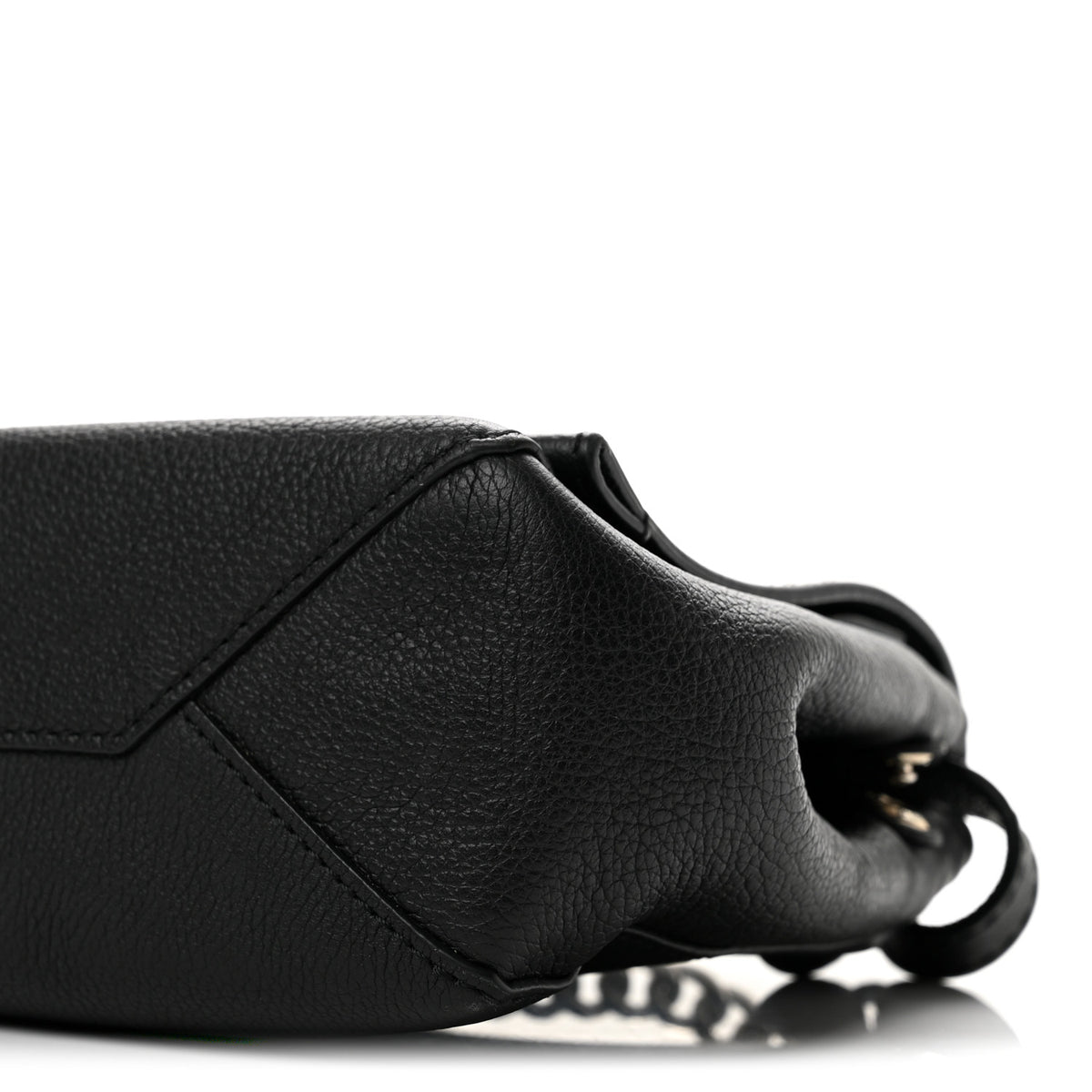 Calfskin Lockme II Chain Bag BB  Black