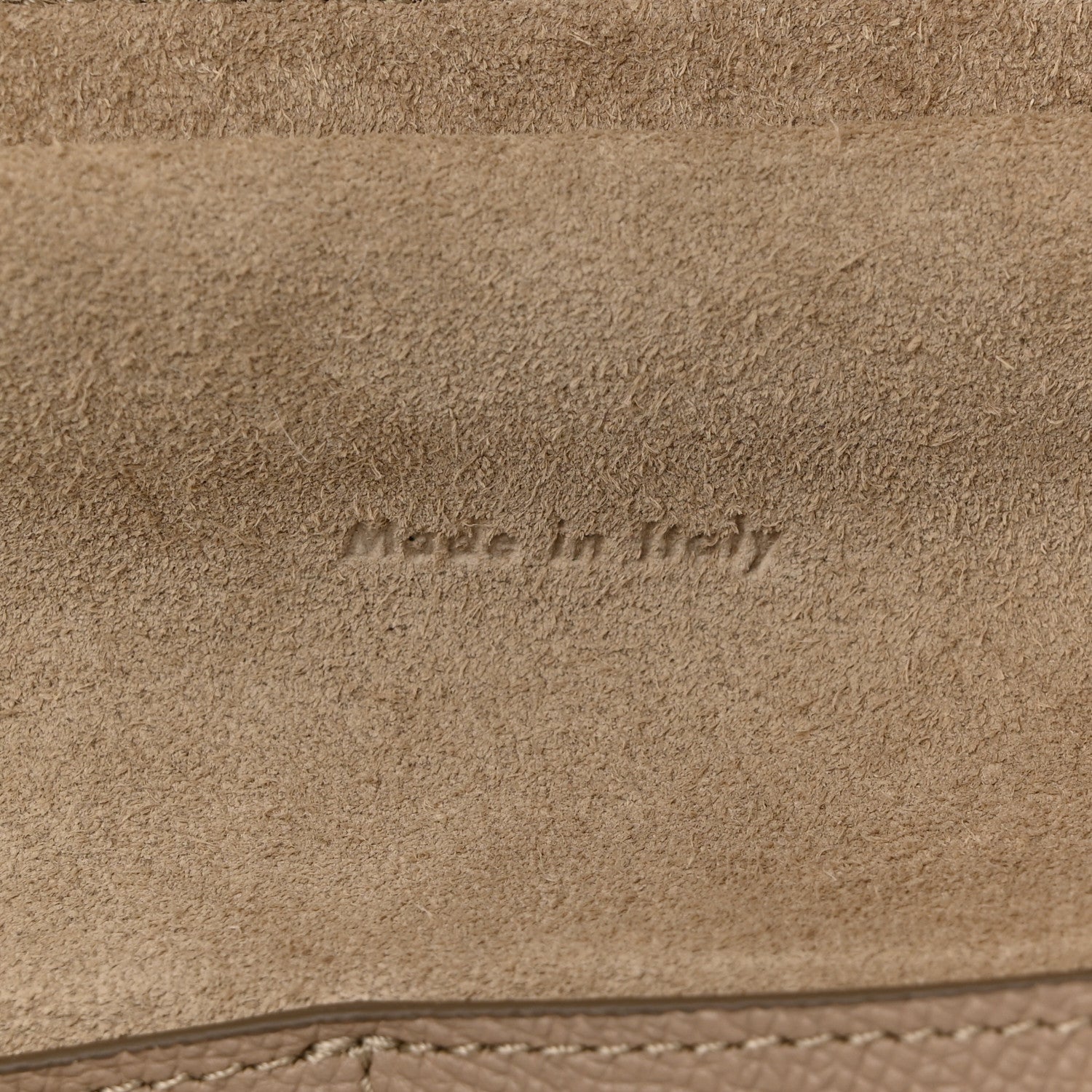 Celine Grained Calfskin Mini Belt Bag Light Taupe 7 of 12
