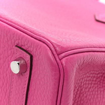 Hermes Taurillon Clemence Birkin 30 Magnolia 11 of 11