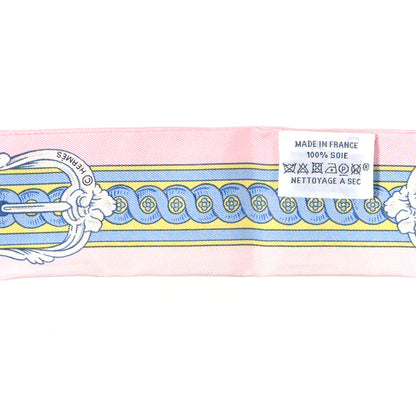 Hermes Silk Bride De Cour Twilly Rose Pale Ciel 3 of 3