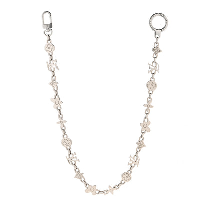 Louis Vuitton Metal Chain Wallet Bag Charm Silver 1 of 4