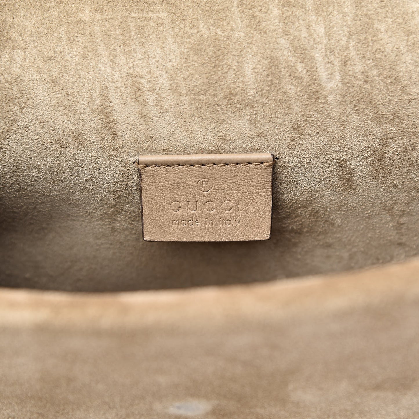 GG Supreme Monogram Mini Dionysus Shoulder Bag Taupe
