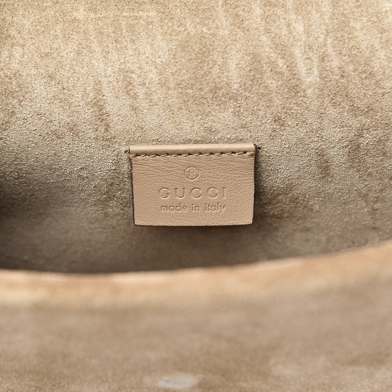 Gucci GG Supreme Monogram Mini Dionysus Shoulder Bag Taupe 6 of 13