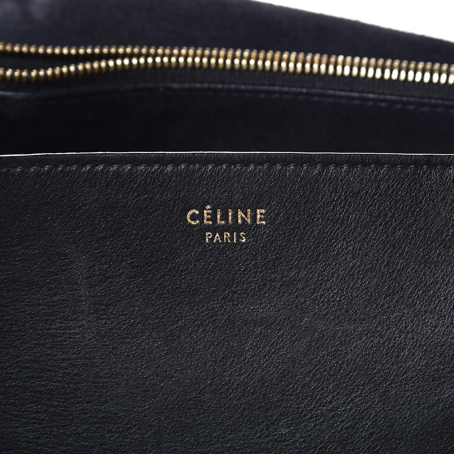 Calfskin Blade Flap Black